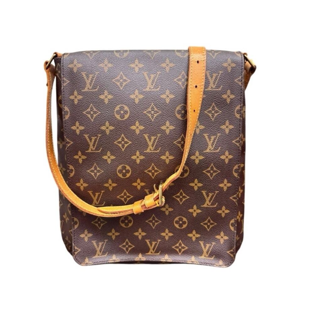 Vintage Louis Vuitton Monogram Musette Salsa GM - Y2K Crossbody Bag Clean inside